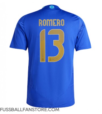 Argentinien Cristian Romero #13 Replik Auswärtstrikot Copa America 2024 Kurzarm